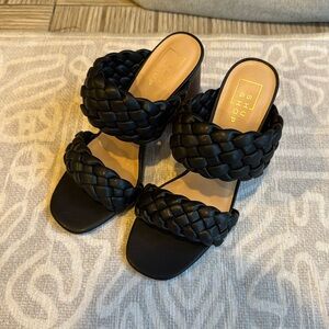 Shu Shop Black Block Heel